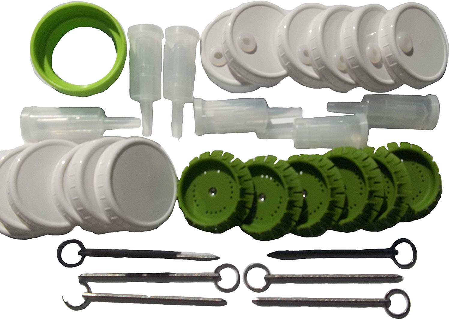 (image for) 6 pack Pickle*Pusher Complete Mason Jar Fermenting Kits